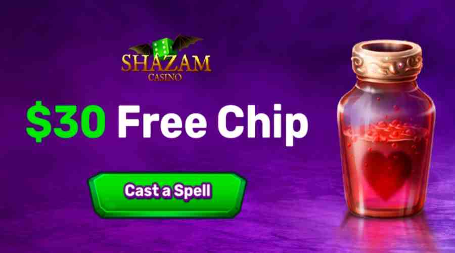 Shazam Casino no deposit bonus