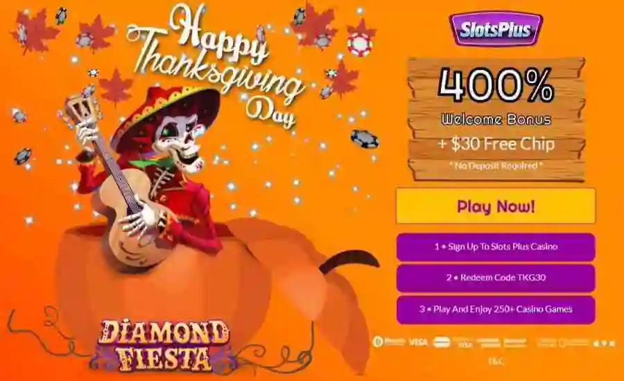 slots plus bonus code TKG30