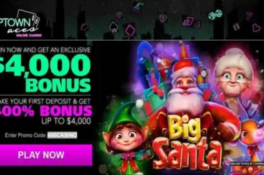 Uptown Aces Casino Big Santa Bonus