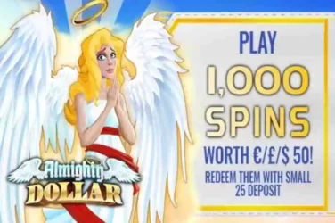 Davinci's Gold Casino Almighty Dollar Spins