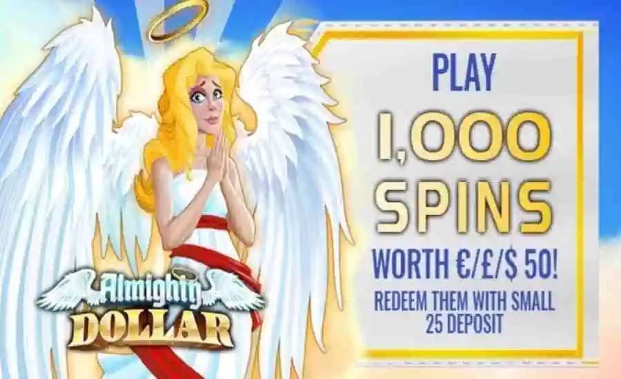 Davinci's Gold Casino Almighty Dollar Spins