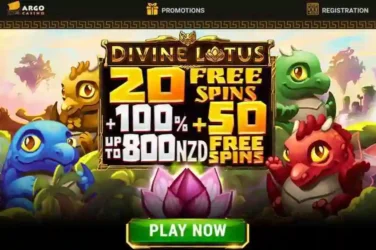 Argo Casino Divine Lotus Bonus Spins