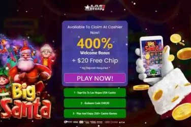 Las Vegas USA Casino Big Santa Bonus