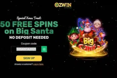 Ozwin Casino Big Santa Free Spins