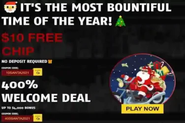 Red Stag Casino no deposit Christmas Bonus