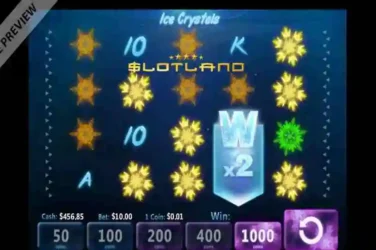 Slotland Casino Ice Crystals Bonus