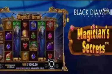 Black Diamond Magician's Secrets Bonus Spins