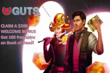 Guts Casino Welcome Bonus 100 Free Spins