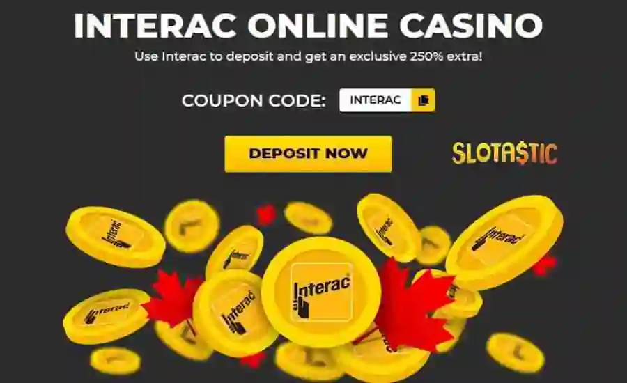 Slotastic Casino INTERAC Bonus