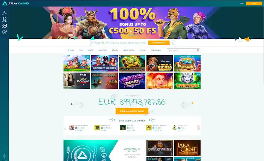 APlay Casino Screenshot