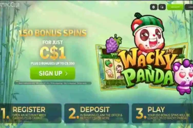 Gaming Club Wacky Panda Bonus Spins