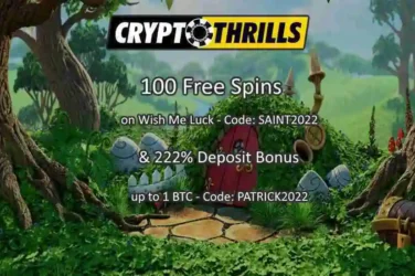 Cryptothrills Wish Me Luck Bonus Spins