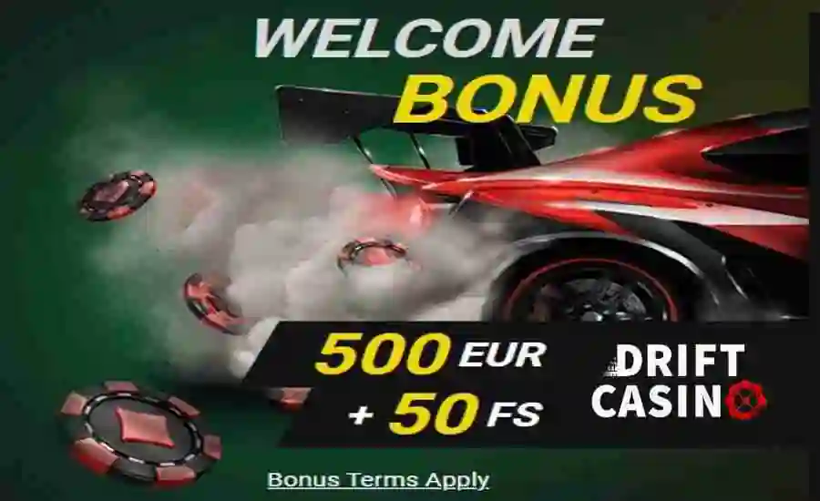 Drift Casino Welcome Bonus Spins