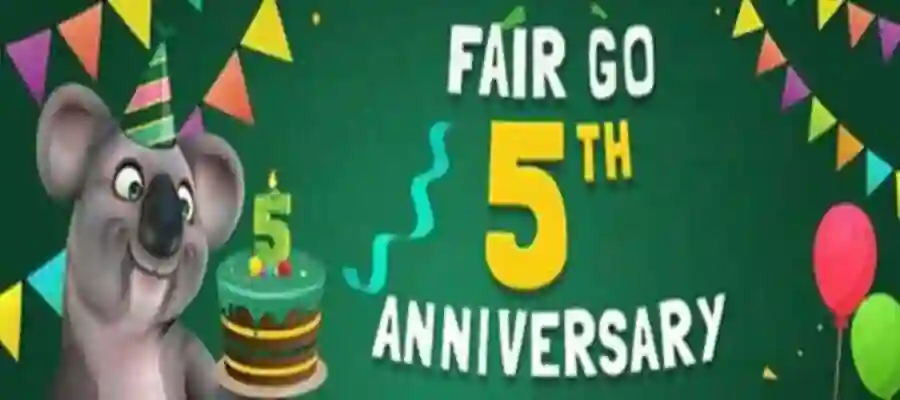 Fair Go Casino $5 Free Anniversary Bonus