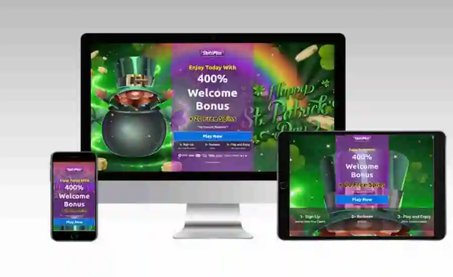 slotsplus st patrick bonus STP20