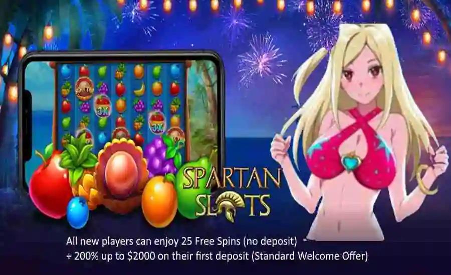 Spartan Slots Wild Beach Party Bonus Spins