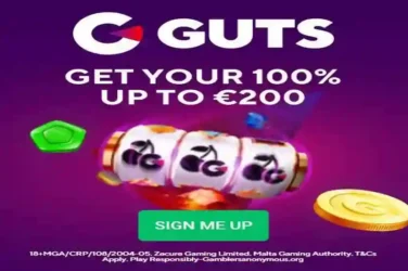 Guts Casino Welcome Bonus Spins