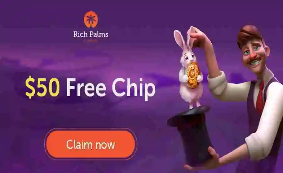 Rich Palms Easter $50 no deposit