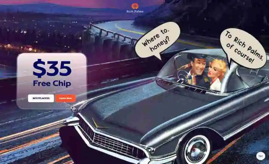  $35 Free Chip Rich Palms Casino