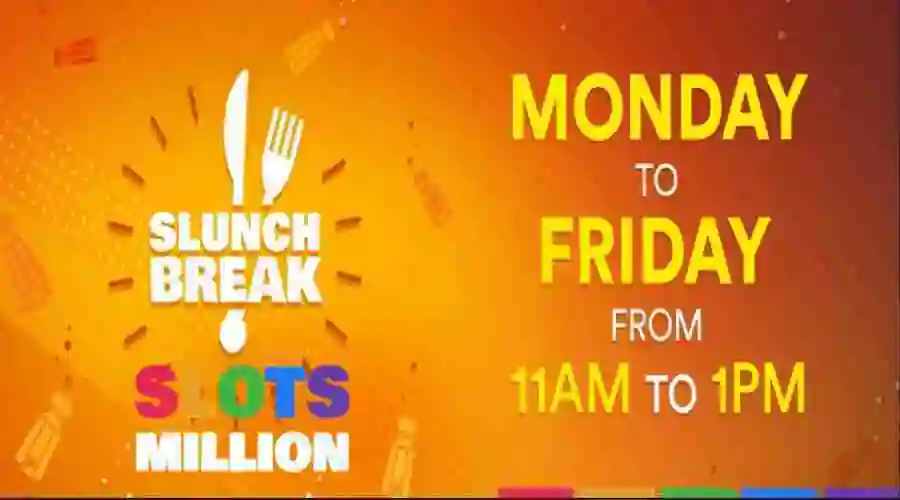 Slunch Break 20 Spins Bonus SlotsMillion