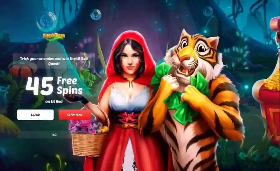 Lucky Tiger Lil Red Bonus Spins