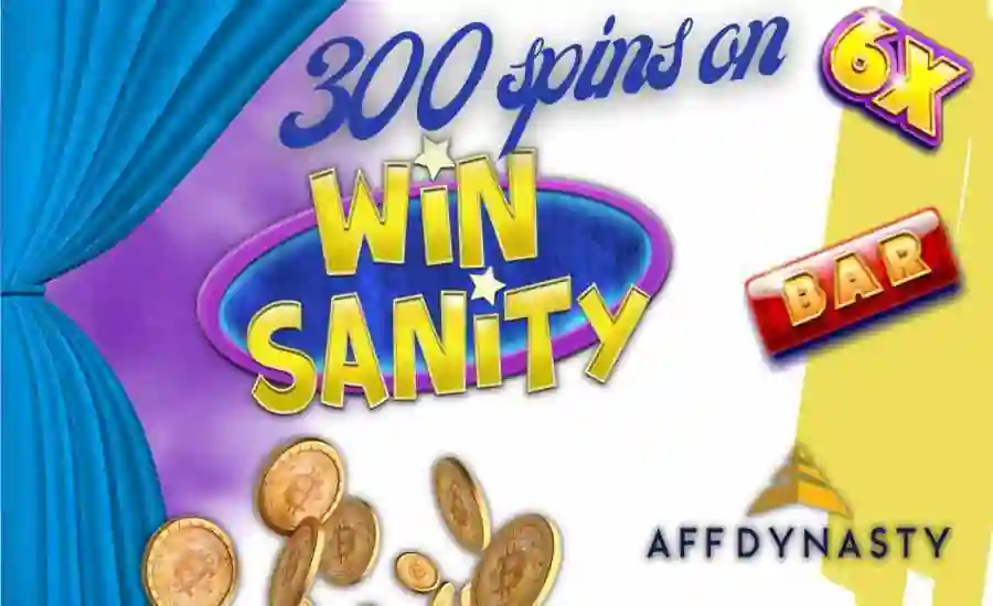 August Winsanity 300 Free Spins