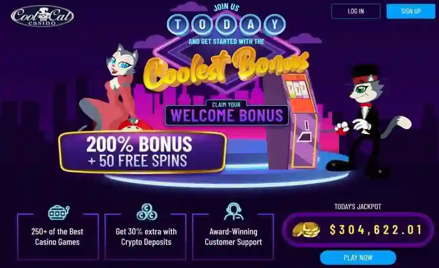 Cool Cat Welcome Bonus Spins