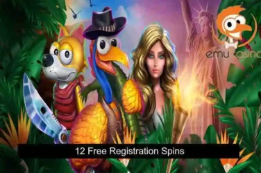 EmuCasino 12 Free Spins Eddy Dundee