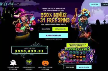 Dreams Halloween Bonuses