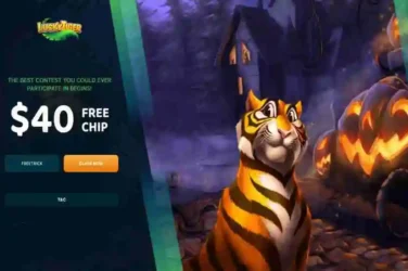 lucky tiger free chip halloween bonus