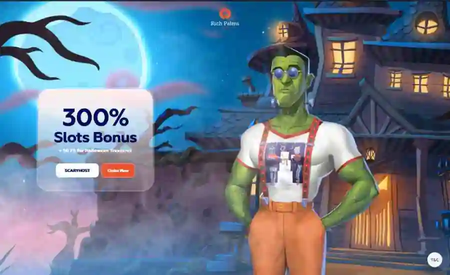 Rich Palms Halloween Treasures Spins