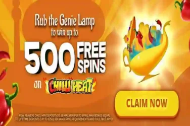 Chilli Heat Free Spins Aladdin Slots