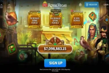 Royal Vegas Book of Atem Free Spins