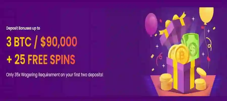 Trustdice 3 BTC Deposit bonus