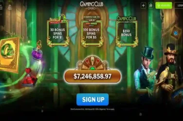 Gaming Club Book of Oz Bonus Spins
