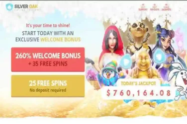 Silver Oak Welcome Bonus