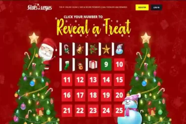 slotsofvegas christmas- eveal a treat