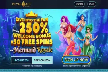 Royal Ace Mermaid Royal Free Spins