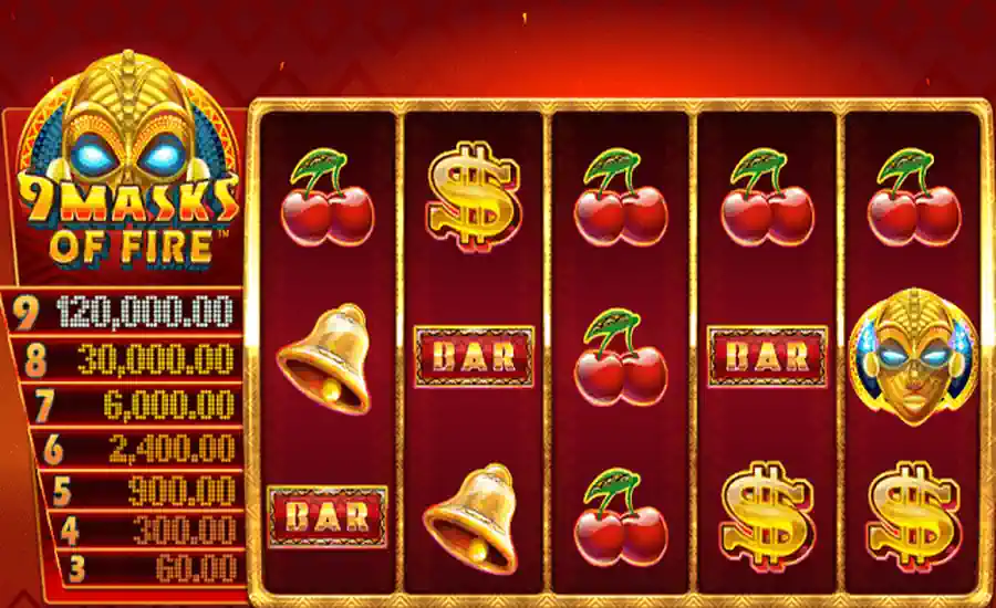 9 Masks Of Fire February bonus