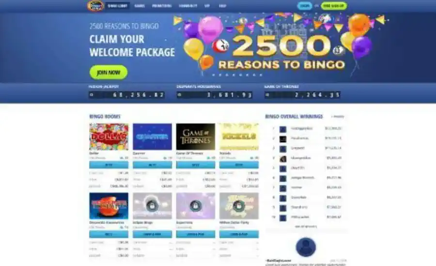 Bingo Hall Screenshot