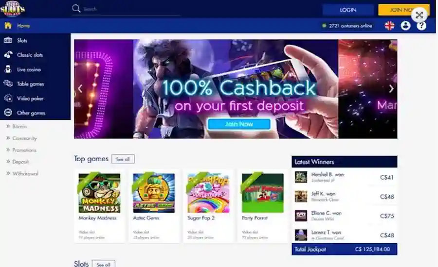 Slots Village Casino Screenshot