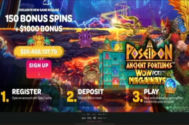 Spin Casino Poseidon Ancient Fortunes spins