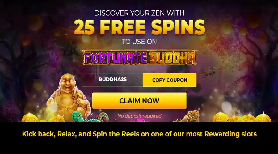 Fortune Buddah 25 free spins
