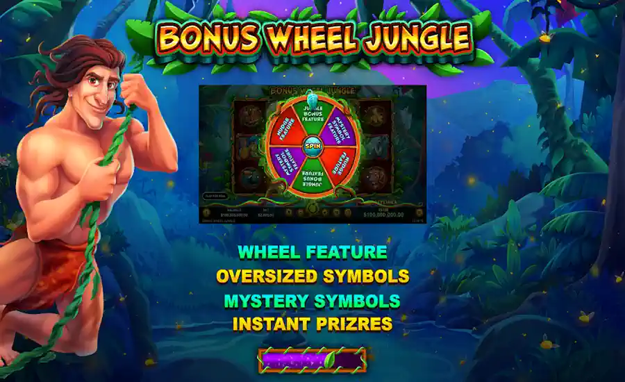 Bonus Wheel Jungle Features
