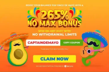 Captain Jack cinco de mayo bonus