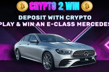 Crypto win E-Class Mercedes Benz