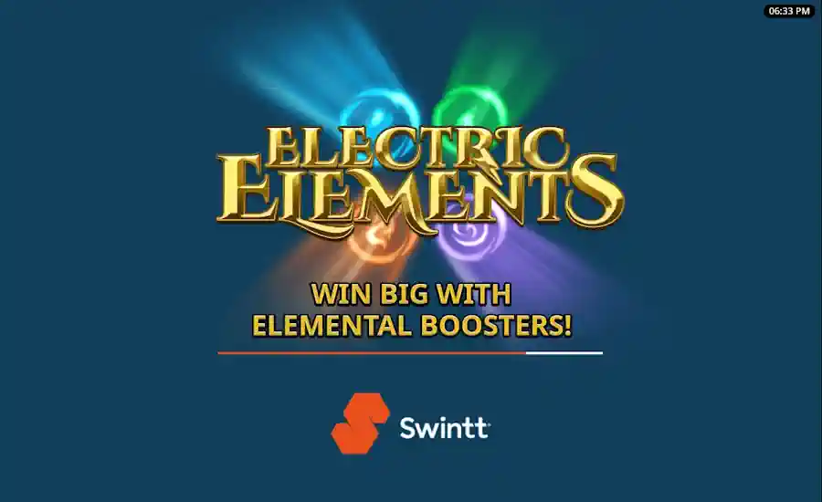 Electric Elements Splash screen
