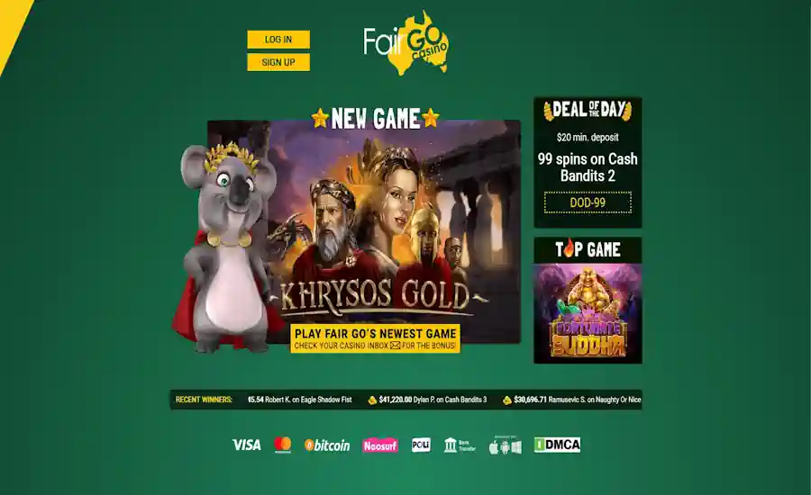 Fairgo casino screenshot