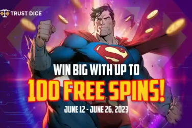 Trustdice Superman 100 Free Spins