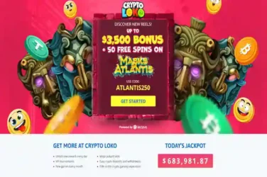 Crypto Loko Masks of Atlantis bonus
